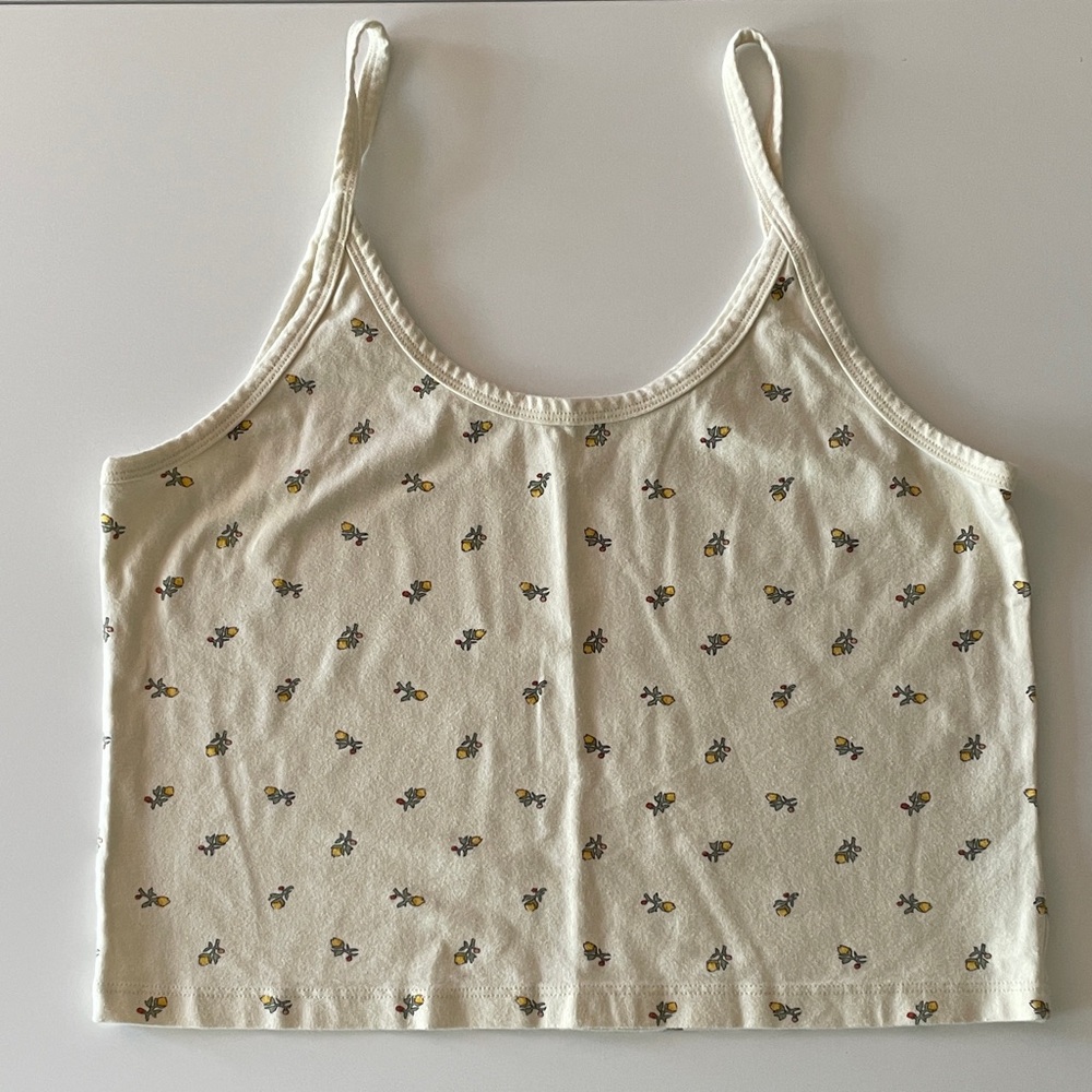 ARQ floral crop tank size 3x